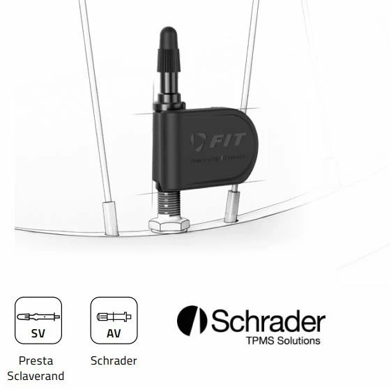 FIT E-Bike System FIT 2.0 - Capteur De Pression Des Pneus 4 FIT E-Bike System FIT 2.0 - Capteur De Pression Des Pneus – Image 2