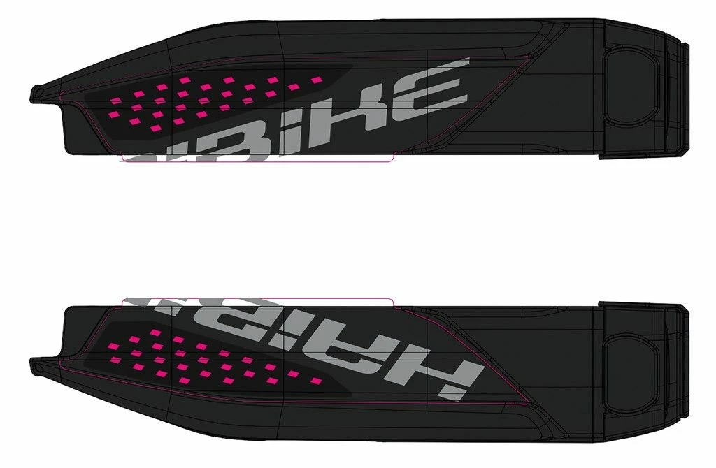 Haibike - Autocollant SDuro Pour Batterie De Cadre Yamaha 2018 3 Haibike - Autocollant SDuro Pour Batterie De Cadre Yamaha 2018