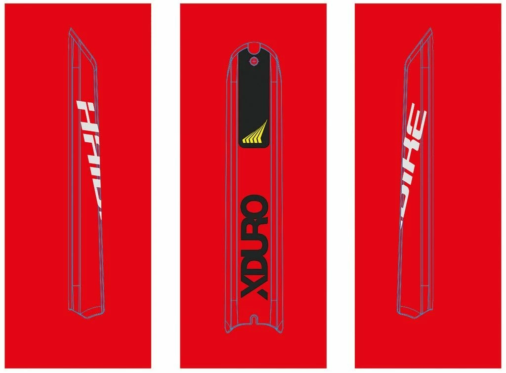 Haibike SDURO - XDURO - Autocollants Pour Skidplate Bosch Powertube 2018 3 Haibike SDURO - XDURO - Autocollants Pour Skidplate Bosch Powertube 2018