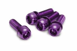 Reverse Components Reverse - Set De 4 Vis Pour étrier De Freins - M6x18mm -Velo Boutique reverse set 4 vis etrier frein m6 18 mm violet 3840x2160