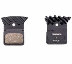 Shimano - Plaquettes De Frein L05A Résine Avec Ailettes De Refroidissement