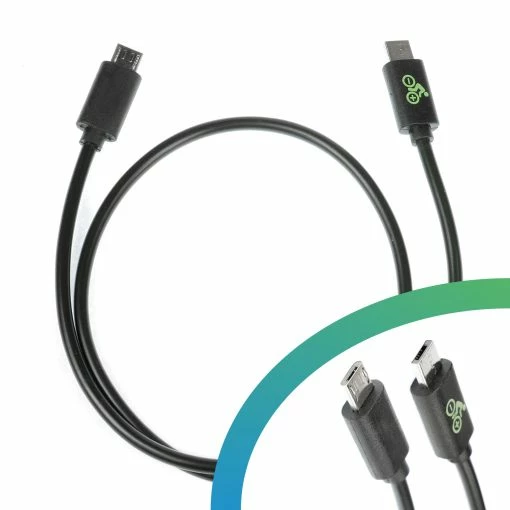 Elektrofahrrad24 Câble De Charge Micro USB A - Micro USB B Compatible Bosch (450 Mm) -Velo Boutique cable de charge usb micro a micro b velo electrique compatible bosch 3840x2160