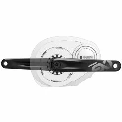 Flyer Sram - Paire De Manivelles EX1 ISIS Noir -Velo Boutique sram e e bike crank set ex1 isisis black example 1 3840x2160